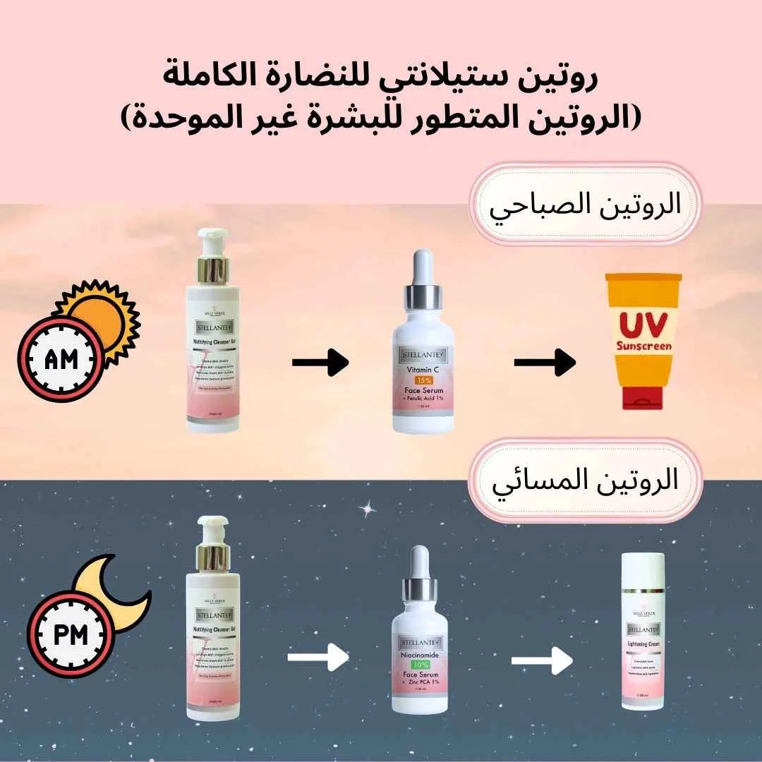 Stellante Total Radiance Quatro (Advanced Routine for Uneven Skin)