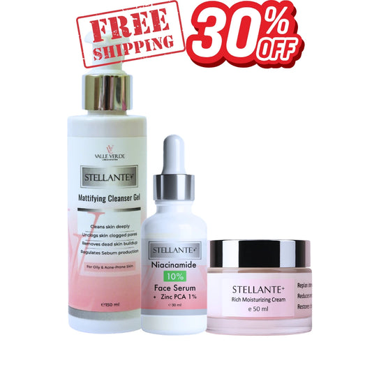 Stellante Clear Skin Trio (Core Routine for Oily Skin)