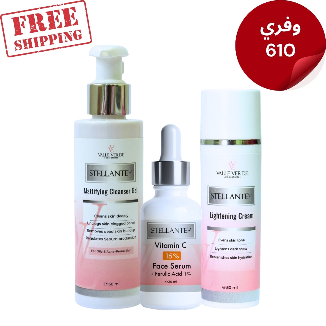 Stellante Core Uneven Skin Routine
