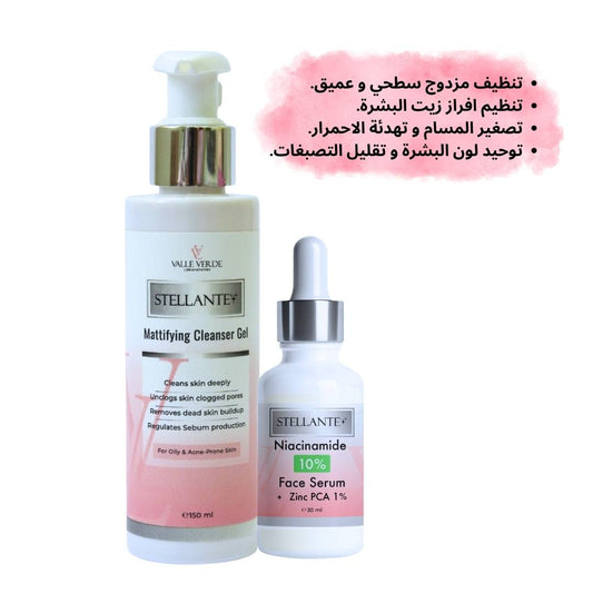 Stellante Mattify & Refine Duo (Simple Routine for Oily Skin)