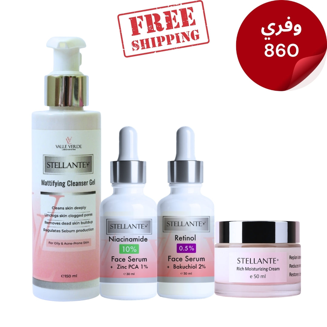 Stellante Advanced Oily Skin Routine