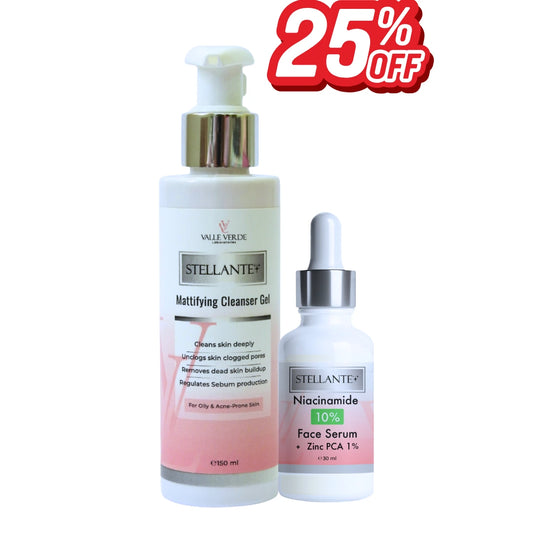 Stellante Mattify & Refine Duo (Simple Routine for Oily Skin)