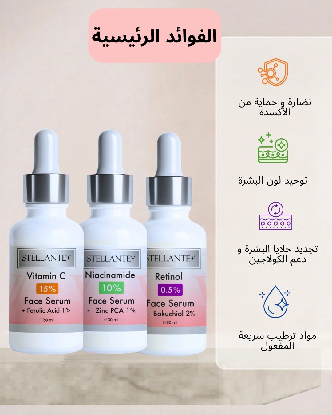 stellante complete boost 3 serums