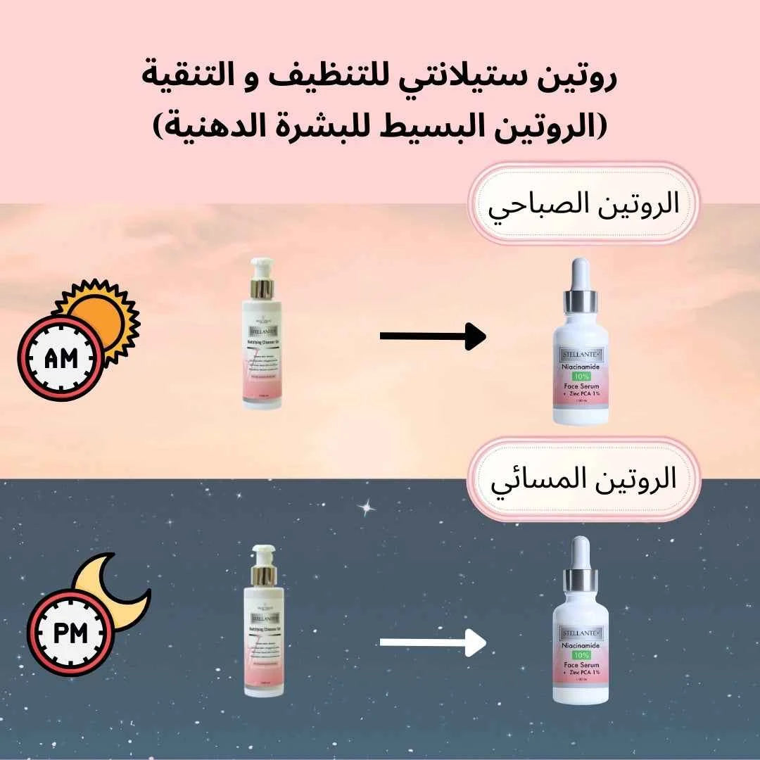 Stellante Mattify & Refine Duo (Simple Routine for Oily Skin)
